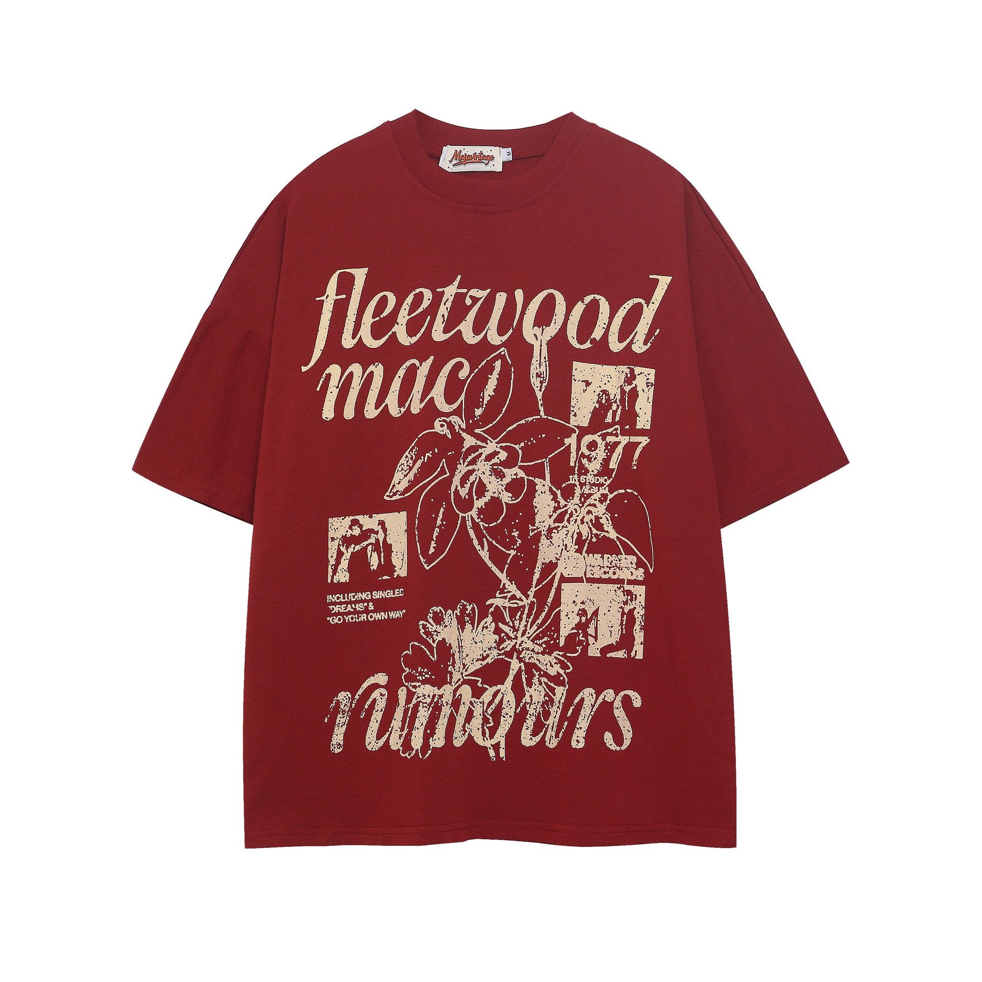 Album vintage printed short sleeves