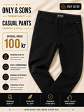 Only & Sons brand men's casual pants