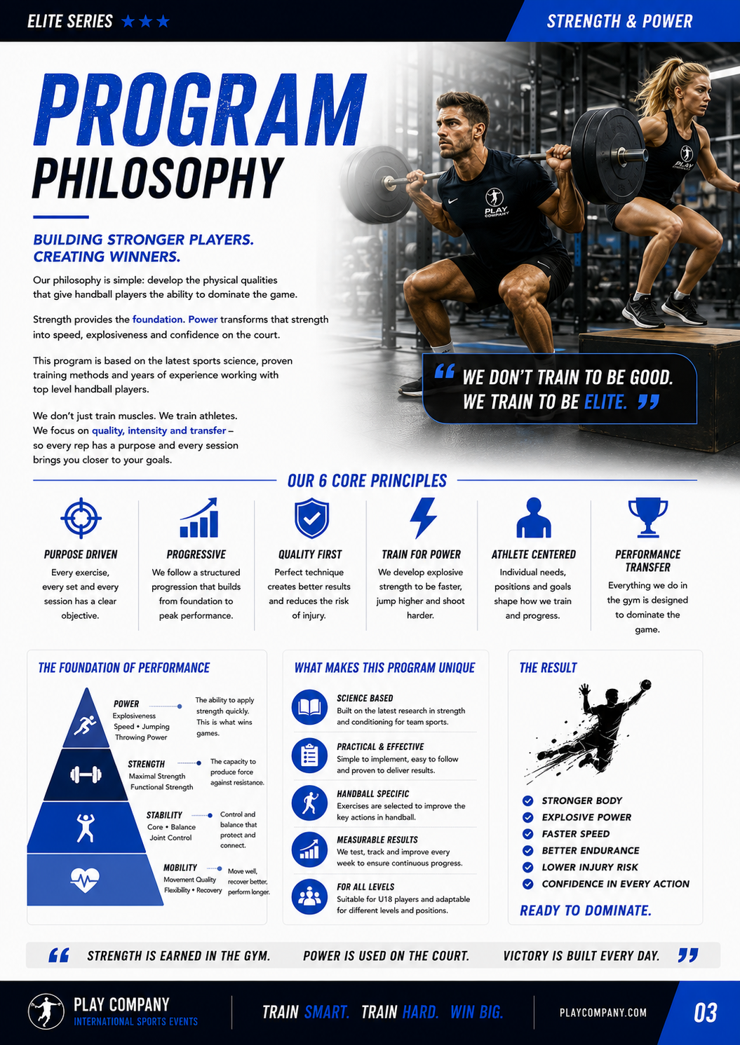 Elite Handball Training Vol 2 - Strength and Power