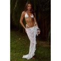 Strap bikini three piece set