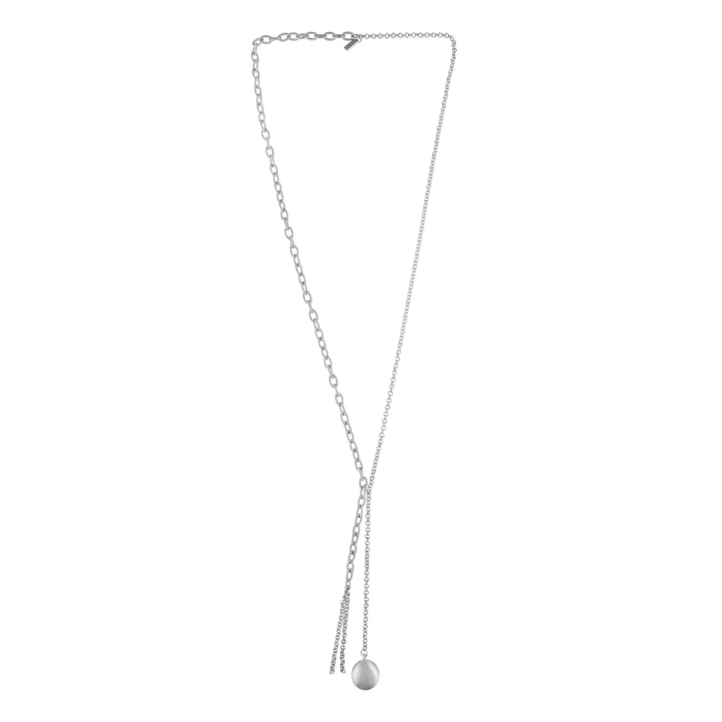 Tabitha IN:STORE Long Link Chain Mix Necklace Silver Plating