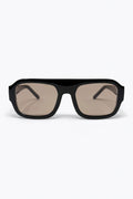 Black Oversized Square Frame Sunglasses