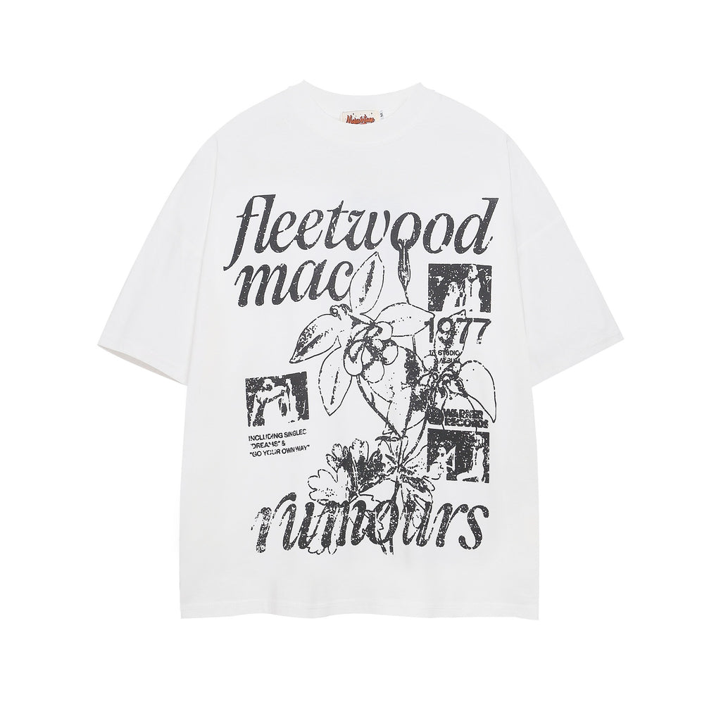 Album vintage printed short sleeves
