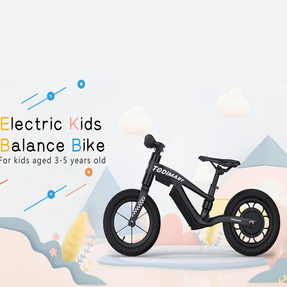 USA Warehouse 150W 24V Lithium Battery 12 Inch Scooter Electric Balance Bike for Kids