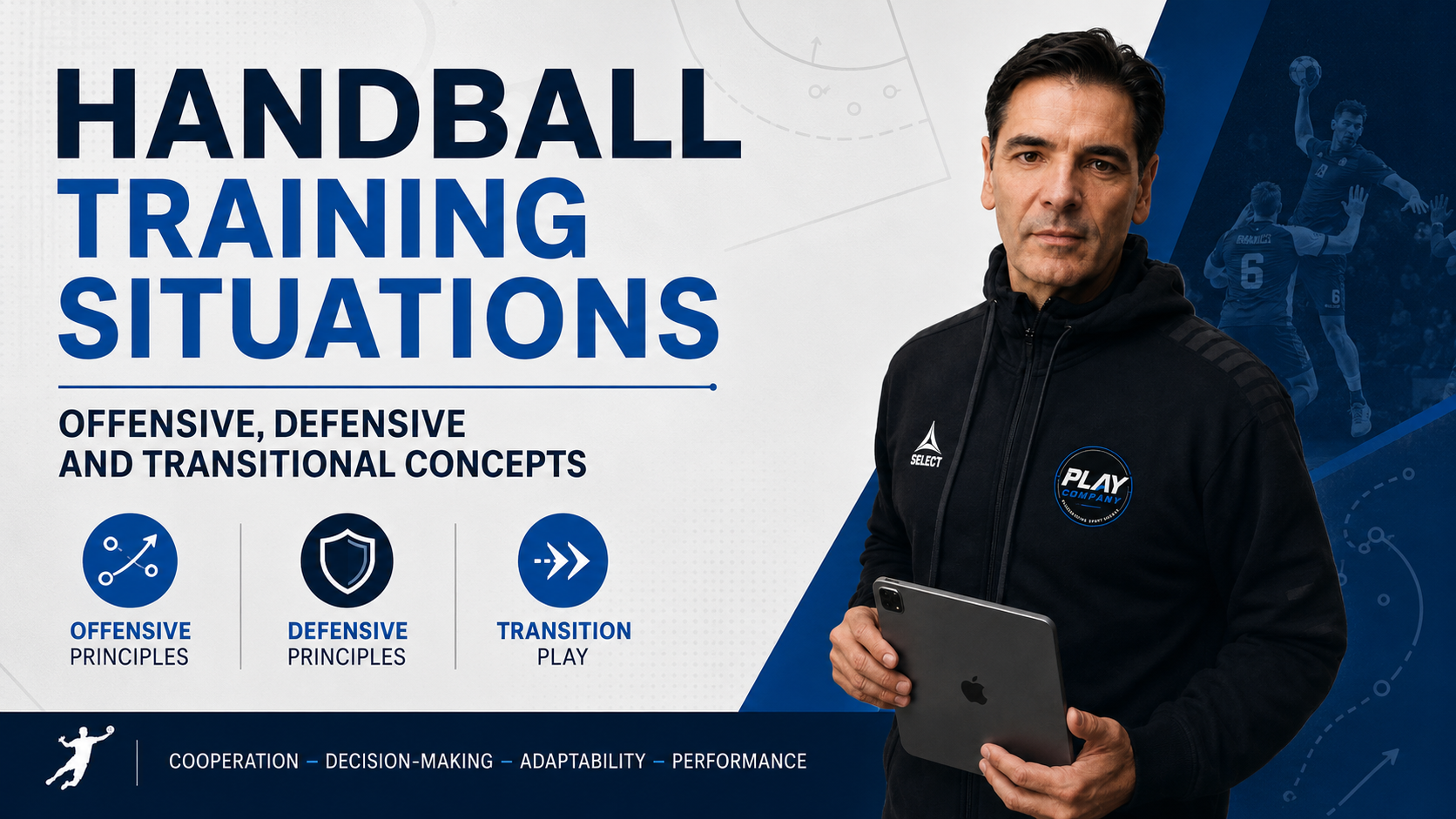 E-book Handball Training Exercises + PowerPoint