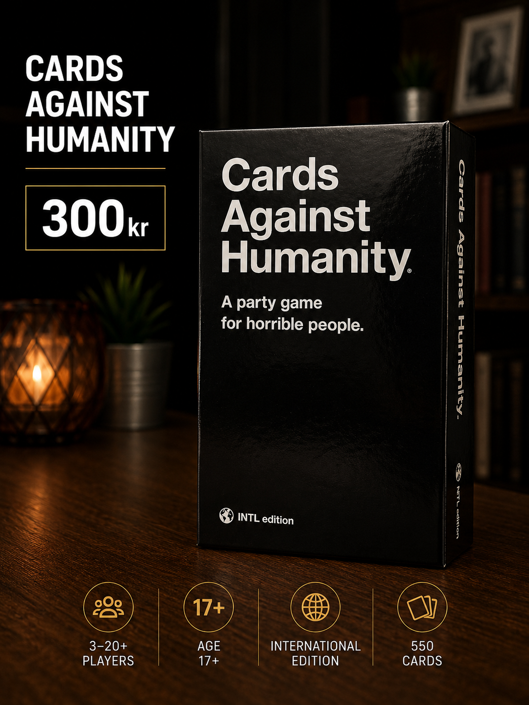 CARDS AGAINST THE HUMANITY