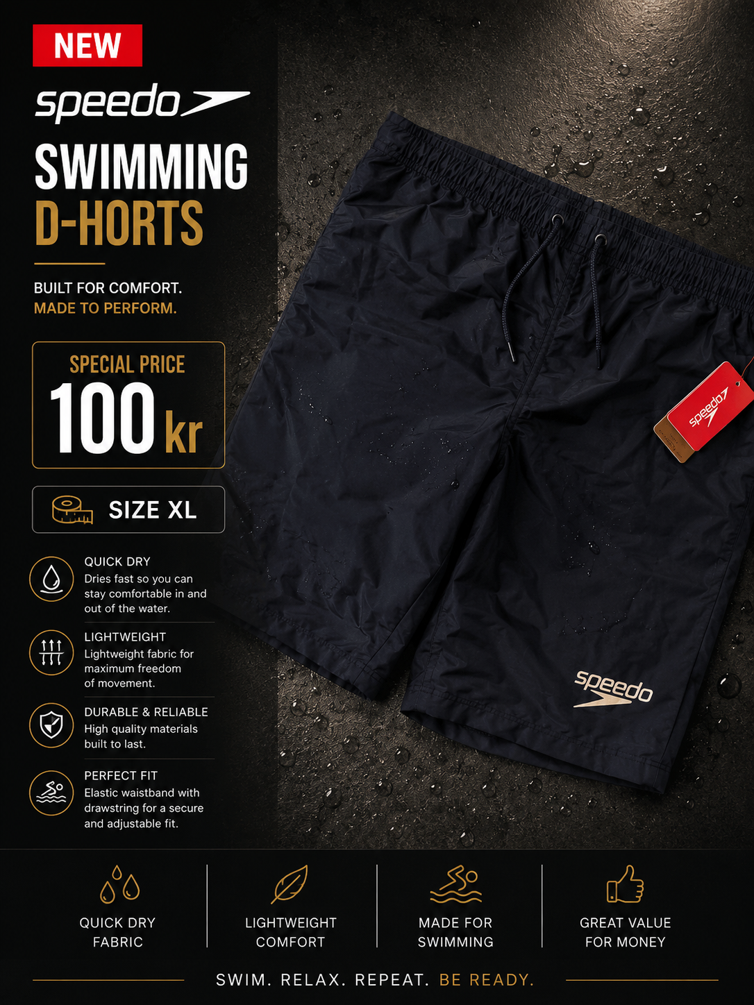 SPEEDO Swimming Shorts